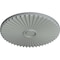 Ekena Millwork Shakuras Ceiling Medallion (For Canopies up to 5 1/2"), 29 1/2"OD x 2"P, Primed White CM30SH - alternate 3